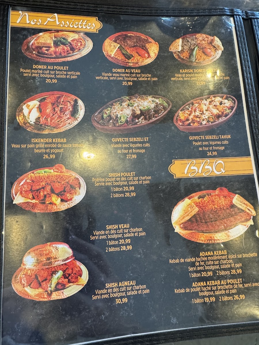 Istanbul Gunes Kebab Menu - Image 4